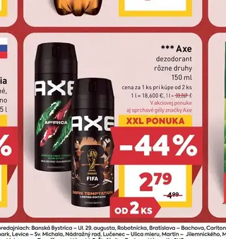 Axe dezodorant 150 ml