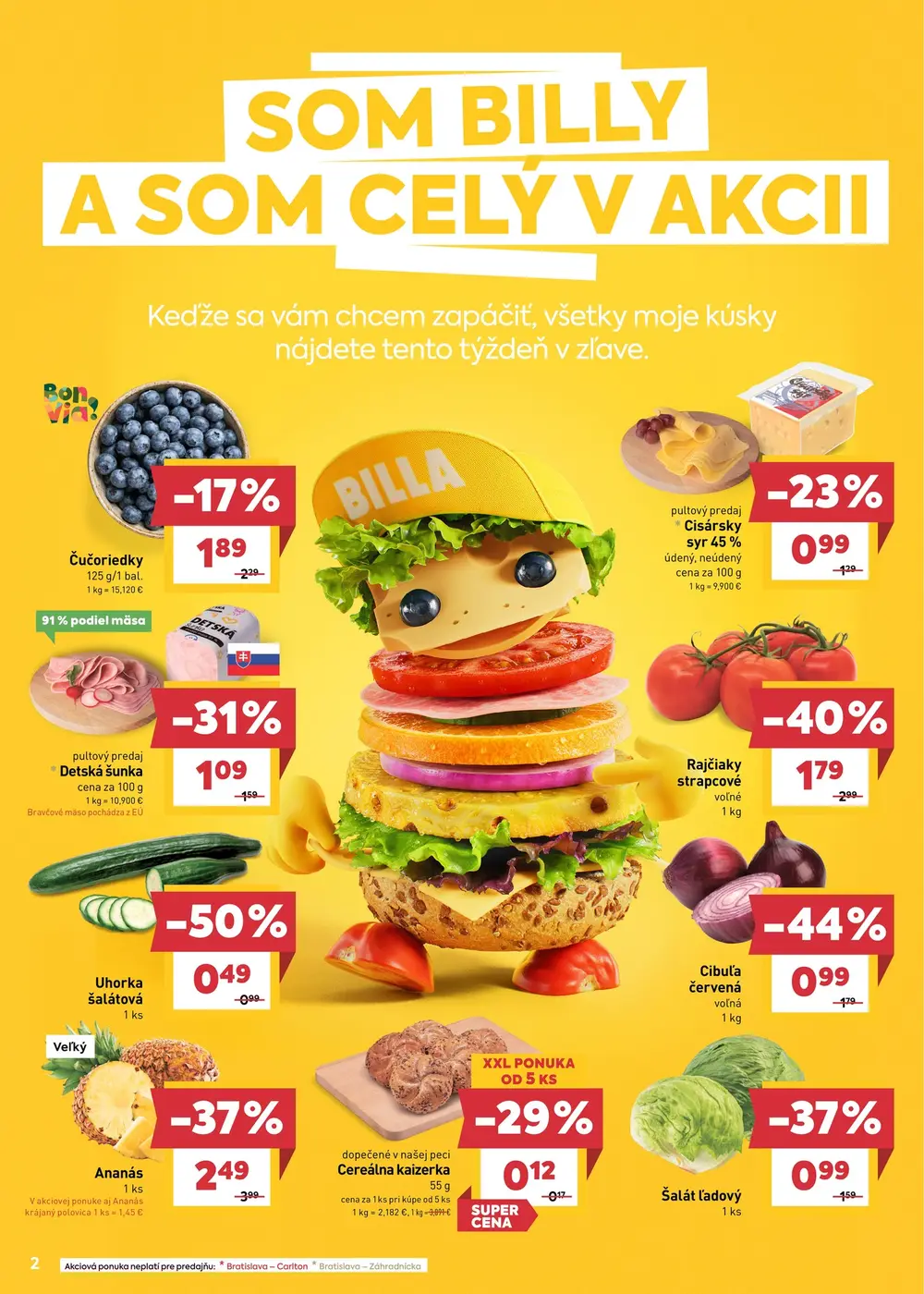 Billa leták od 14. 10. 2026 – strana 2