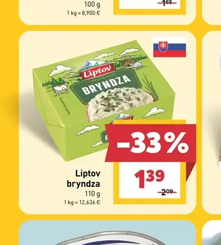Liptov bryndza 110 g