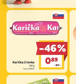 Karička črievko 100 g