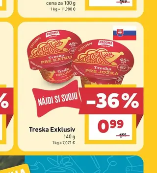 Treska Exklusiv 140 g