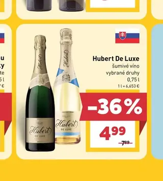 Hubert De Luxe šumivé víno 0,75 l