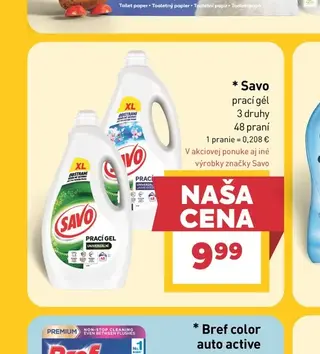 Savo prací gél 48 praní