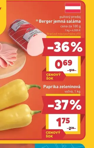 Berger jemná saláma