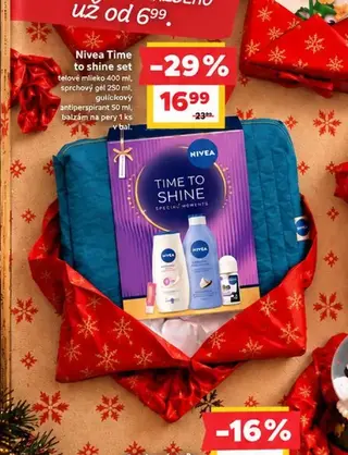 Nivea Time to shine set