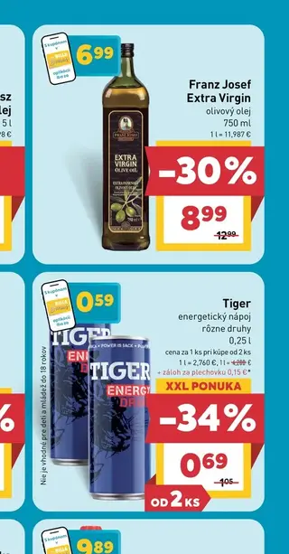 Franz Josef Extra Virgin olivový olej 750 ml