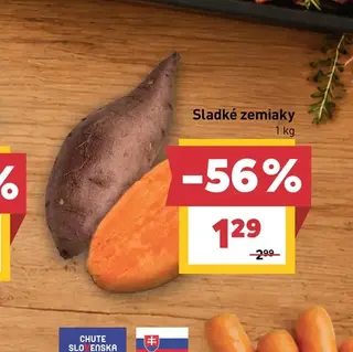 Sladké zemiaky