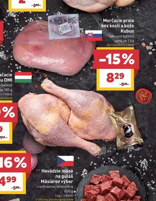 Morčacie prsia bez kosti a kože Kubus