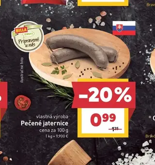 Pečené jaternice