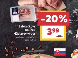 Zabíjačkový balíček Mäsiarov výber