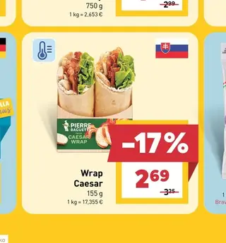 Wrap Caesar 155 g
