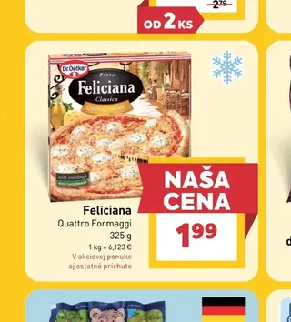 Feliciana Quattro Formaggi 325 g