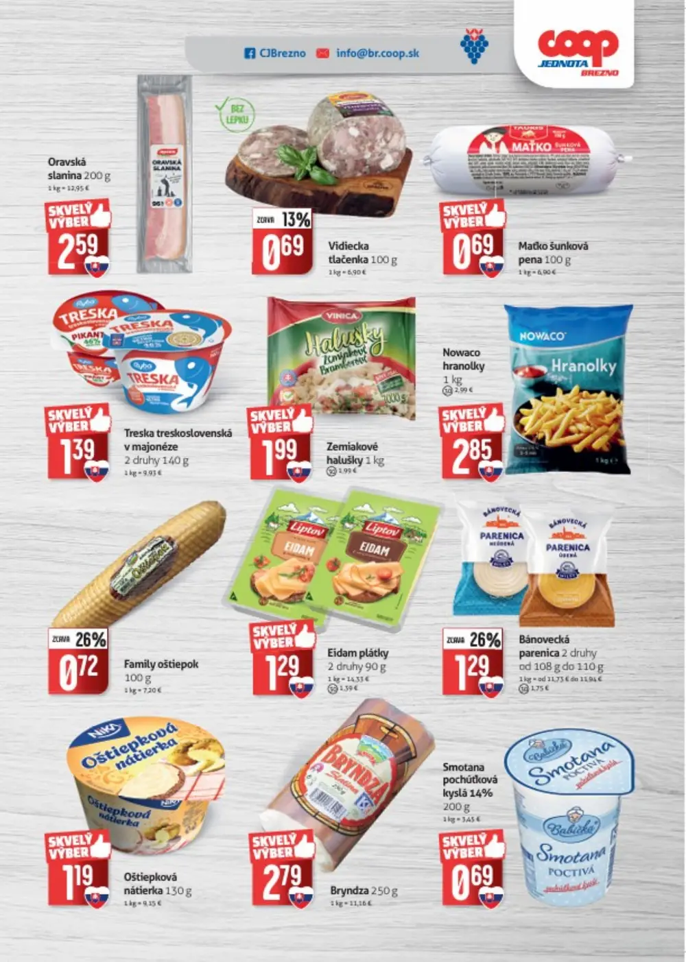 COOP Jednota leták od 14. 10. 2026 – strana 3