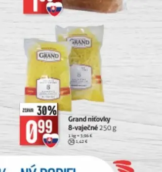 Grand niťovky 8-vaječné 250 g