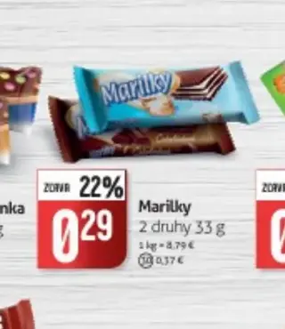 Marilky 2 druhy 33 g