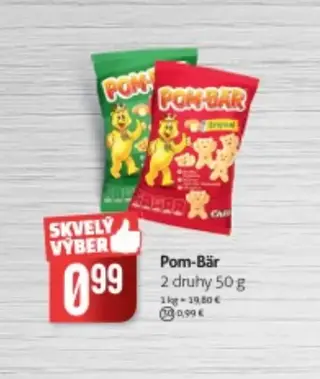 Pom-Bär 2 druhy 50 g