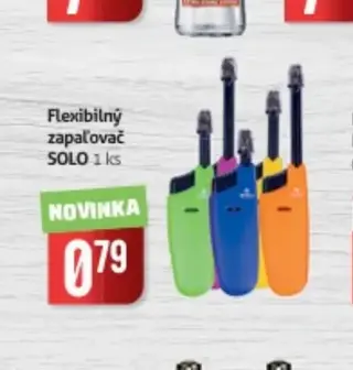 Flexibilný zapaľovač SOLO 1 ks