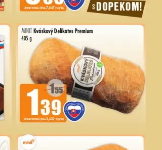 Minit Kváskový Delikates Premium 405 g