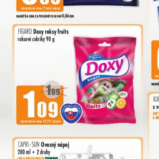 FIGARO Doxy roksy fruits 90 g