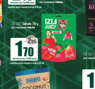 Fizi Juicy Jahoda 100 g