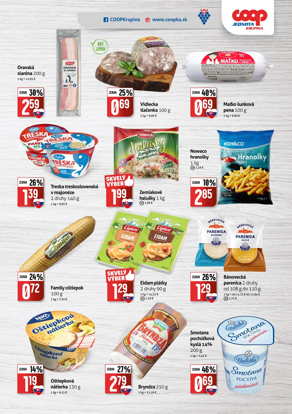COOP Jednota leták od 14. 10. 2026 – strana 3