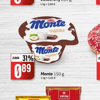Zott Monte 150 g