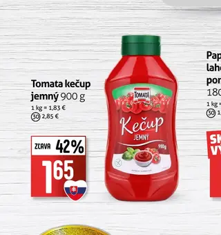 Tomata kečup jemný 900 g