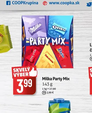 Milka Party Mix 143 g
