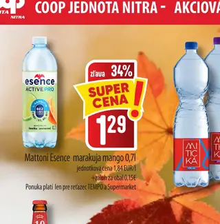 Mattoni Esence marakuja mango 0,7 l