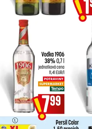 Vodka 1906 38% 0,7 l