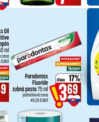 Parodontax Fluoride zubná pasta 75 ml