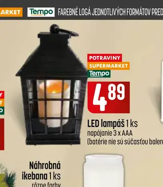 LED lampáš 1 ks