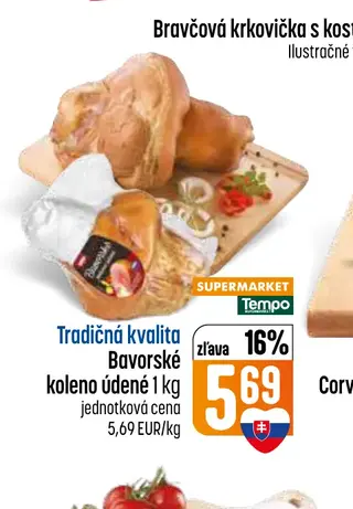 Bavorské koleno údené 1 kg