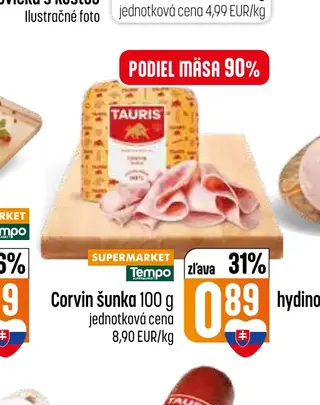 Corvin šunka 100 g