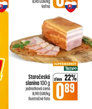 Staročeská slanina 100 g