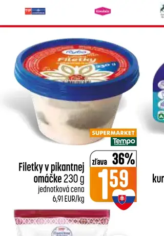 Filetky v pikantnej omáčke 230 g