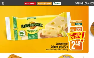 Leerdammer Original blok 170 g