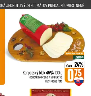 Karpatský blok 45% 100 g