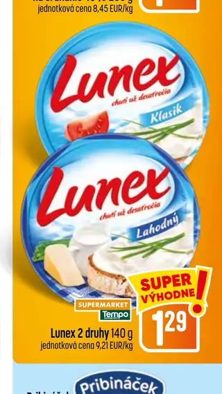 Lunex 2 druhy 140 g