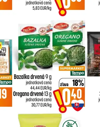 Oregano drvené 13 g
