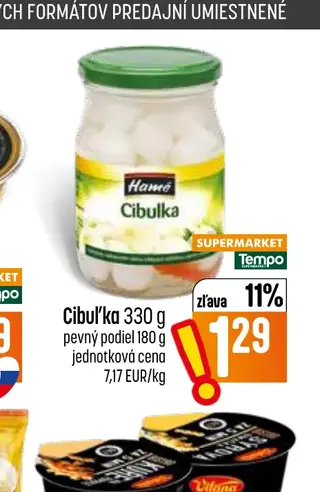 Hamé Cibuľka 330 g