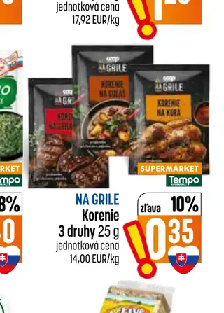 NA GRILE Korenie 3 druhy 25 g