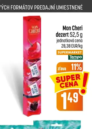 Mon Cheri dezert 52,5 g