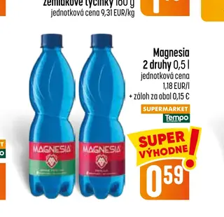 Magnesia 2 druhy 0,5 l