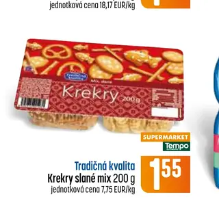 Krekry slané mix 200 g