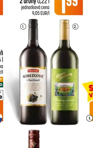 Tradičné ríbezľové 1 l
