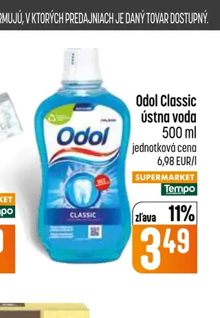 Odol Classic ústna voda 500 ml