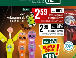 Mrož Halloween nanuk 6 x 45 ml