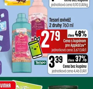 Tesori aviváž 760 ml