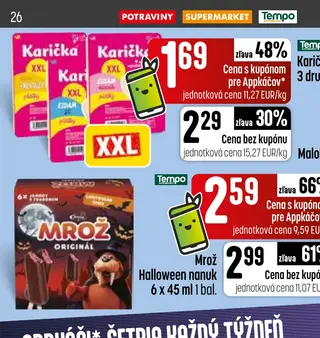 Karička plátky 150 g